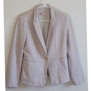 Philosophy | Tan Blazer with Brown Buttons